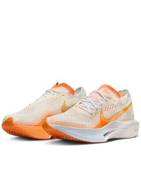 Nike (WMNS) Nike ZoomX Vaporfly Next% 3 'White Orange' Sz 9